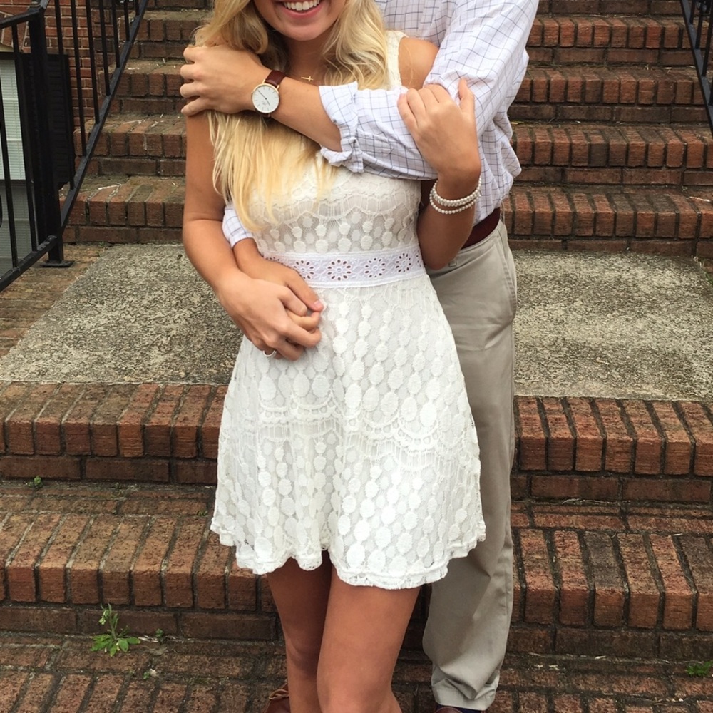 White dress